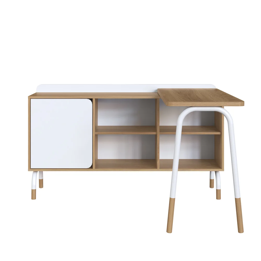 Conjunto Mesa Giratória + Balcão Credenza